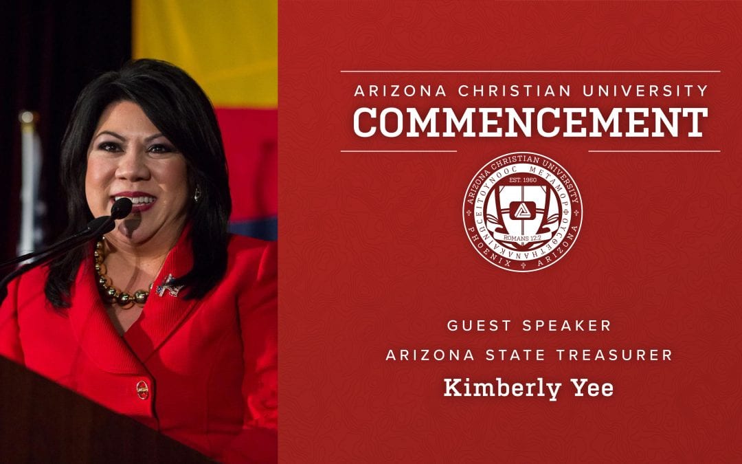 Arizona State Treasurer Kimberly Yee to Deliver Spring Commencement Address